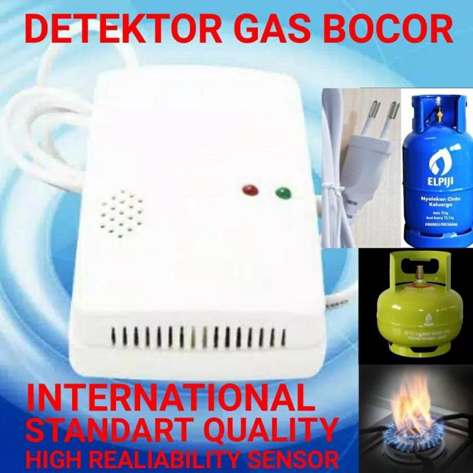 Gas Detektor LPG Bocor Alarm Standalone
