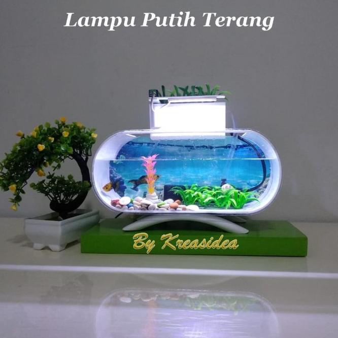 Aquarium Mini Dengan Dobel Filter/Aquarium Cupang Akrilik Lengkap