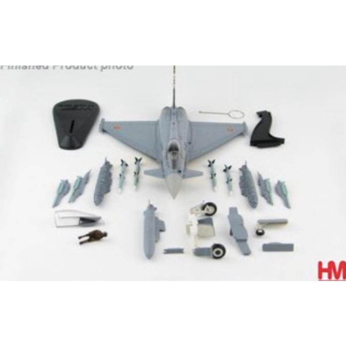 Diecast Pesawat Tempur Eurofigther Typhoon 1/72 By Hobby Master
