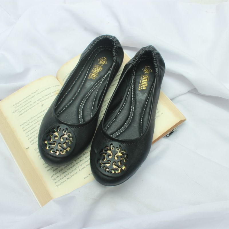 Andas Andis - Sepatu Flatshoes Ballerina Wanita Binna