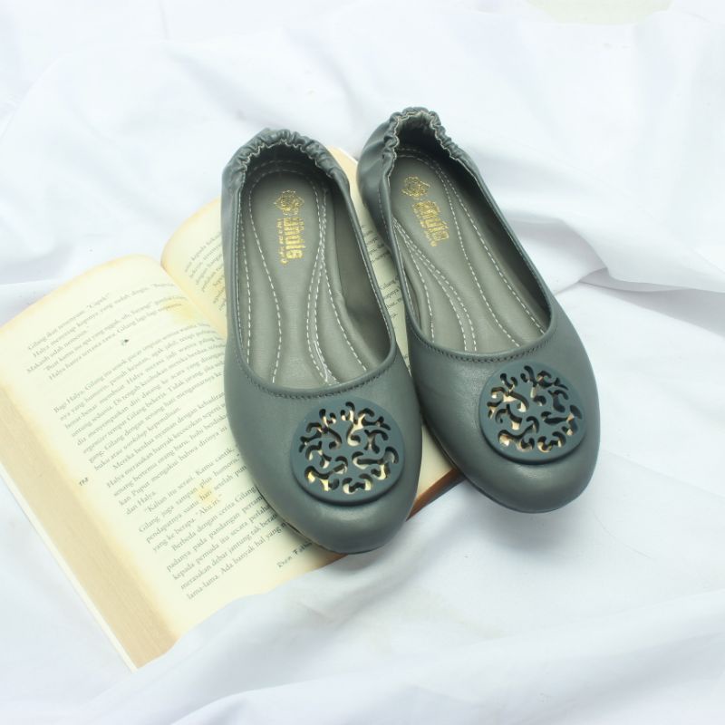 Andas Andis - Sepatu Flatshoes Ballerina Wanita Binna