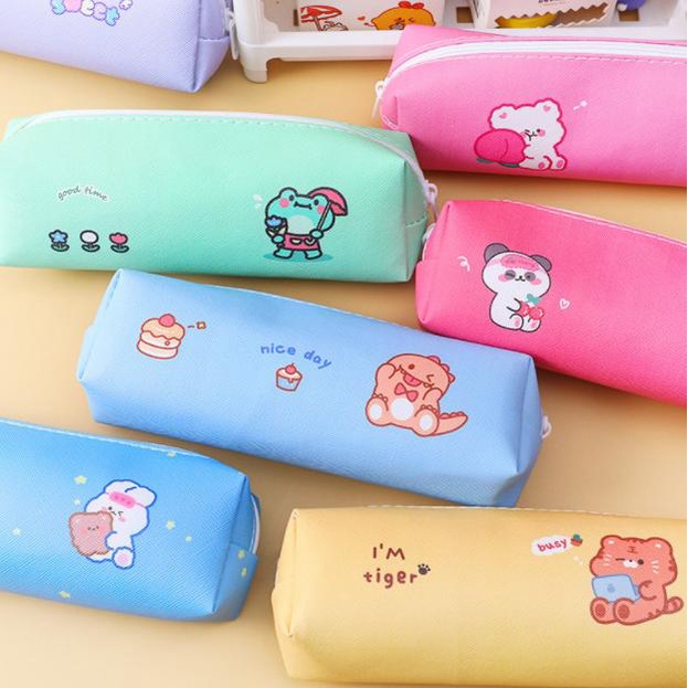 

Dompet Pensil Kanvas Animal Cartoon