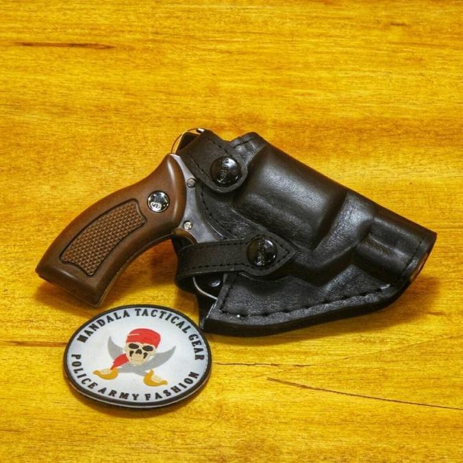 Holster Revolver / Sarung Senjata Revolver 2 Inci / Pendek