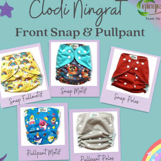 PRELOVED Termurah Clodi Ningrat Front Snap Sudah Termasuk Inner