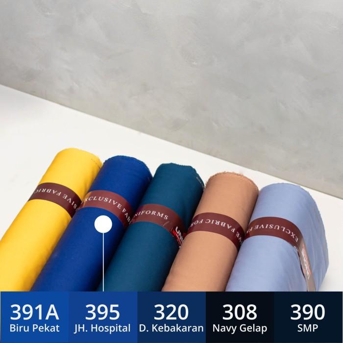 Terlaris Unione Kain Seragam American Drill Premium (Biru, Navy)