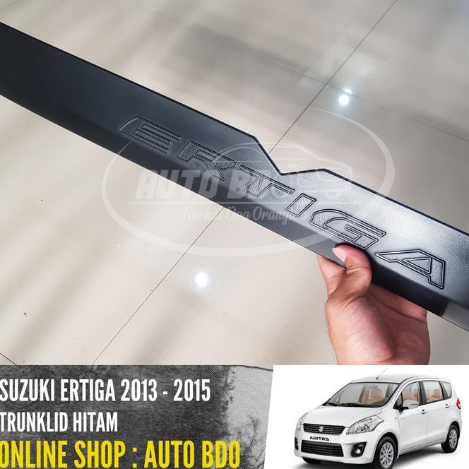 Trunklid Belakang Ertiga Emboss Hitam Berkualitas