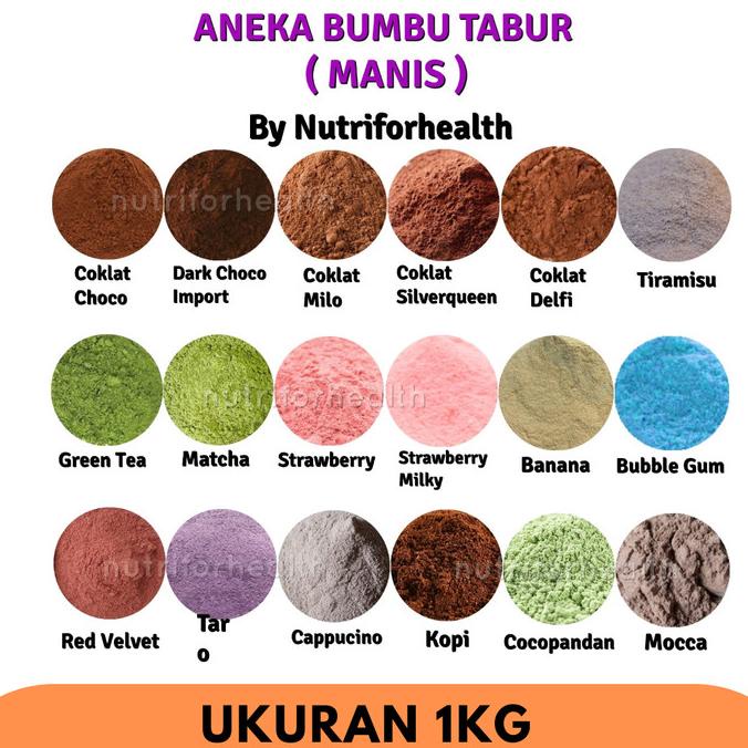 

(1KG) Bumbu Tabur Snack Balado Barbeque BBQ Jagung Bakar Jagung Manis