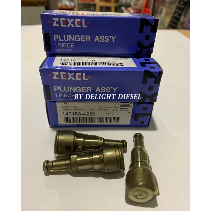 140163-4220 K334 Plunger Assy Zexel Asli Jepang