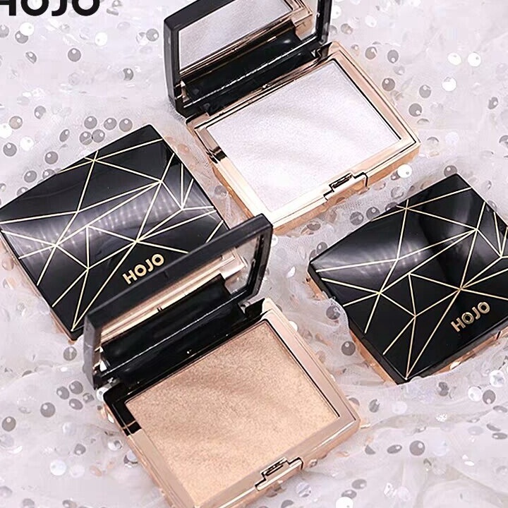 [KODE VWLGT] HOJO Highlighter Pallette Ori Makeup Waterproof Glitter Highlighter