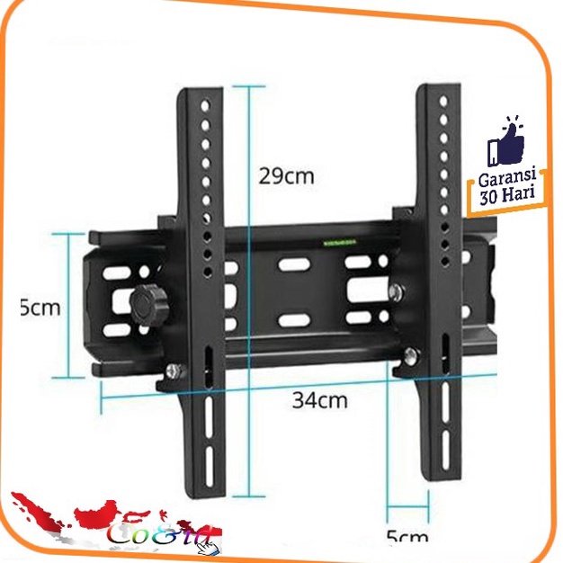 cipx -5 BRACKET TV UNIVERSAL PENOPANG TV LED LCD 10 Inch - 42 Inch / BRACKET TV WATERPASS 144ဣ