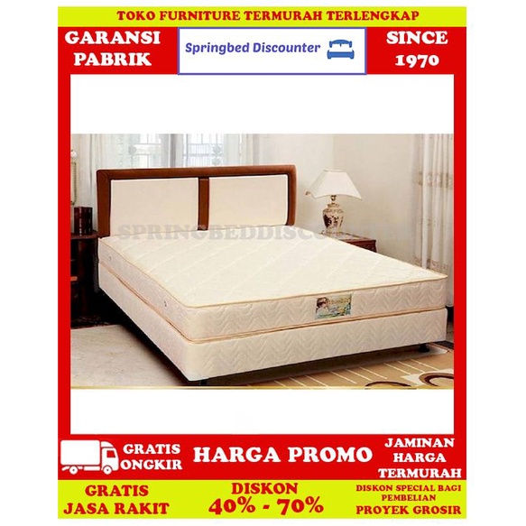 Springbed Spring Bed UNILAND STANDAR HB CRYSANT 160x200 Kasur Saja