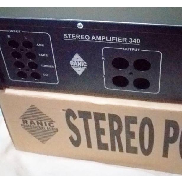 ALN629 Box Stereo Power Amplifier **