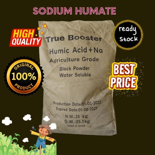 Best Seller Asam Humat ( 25 Kg ) 85 % . Pembenah Tanah / Asam Humate / Humic Acid