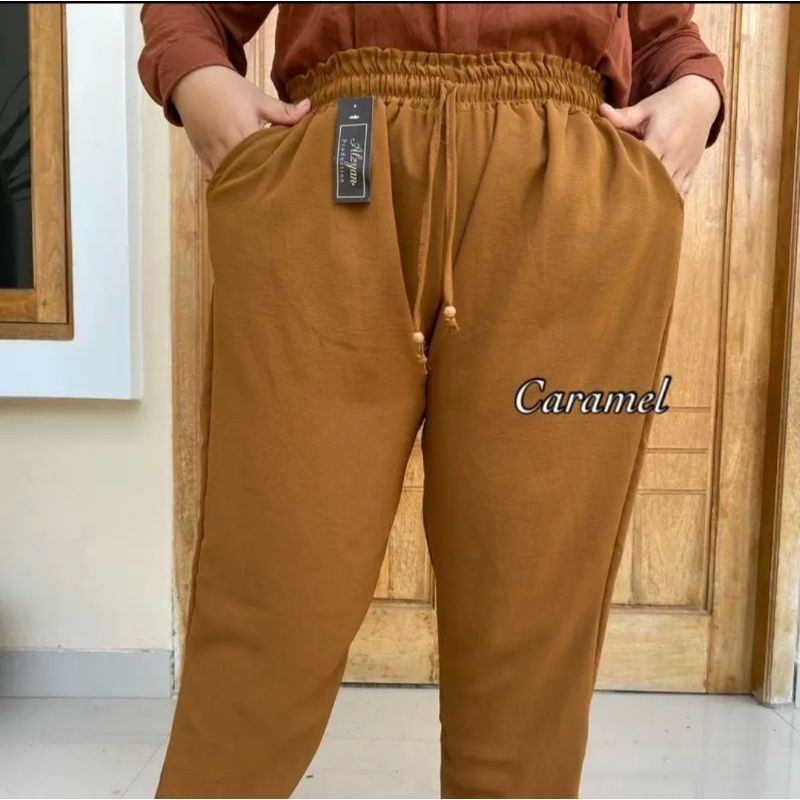 Celana Baggy Pants Crinkle Premium / Celana Cey Airflow