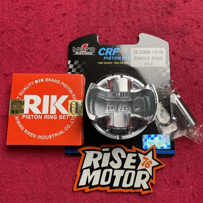 Piston Moto 1 58.5 Pen 13 Type Single Ring