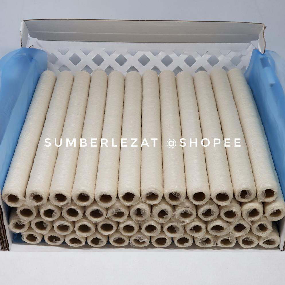 

19 mm CLEAR - Casing Selongsong Sosis Kolagen Collagen Edible Halal Best Seller