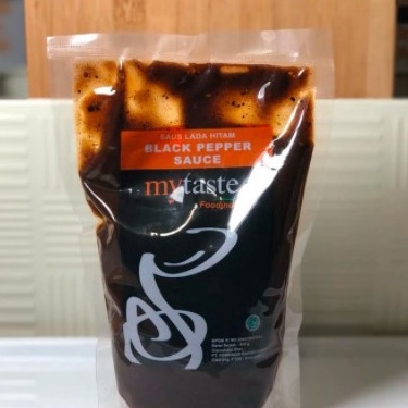 

TERBARU SS | Saus Blackpepper Saus Lada Hitam MY TASTE 500 Gram