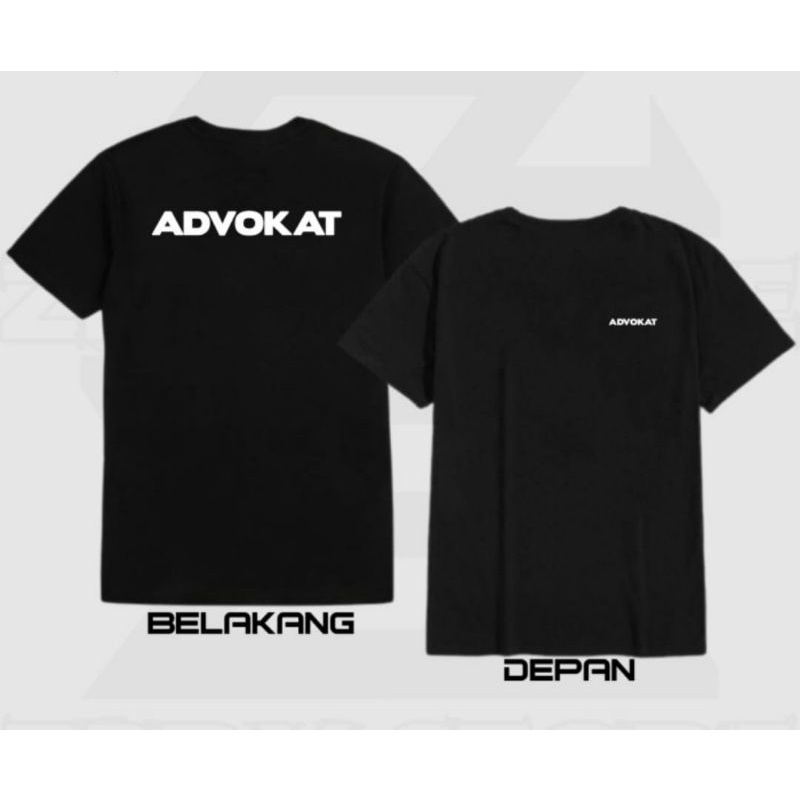 KAOS ADVOKAT PENGACARA//BAJU ADVOKAT