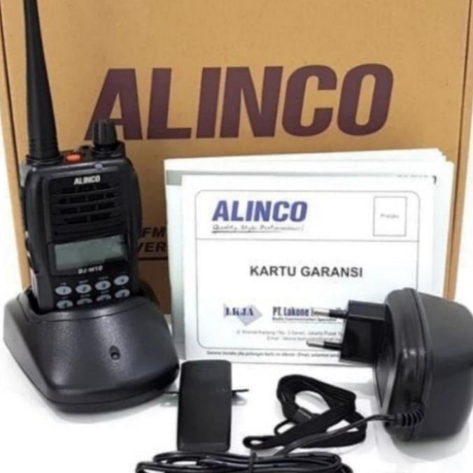 HT ALINCO DJ W10 VHF GARANSI RESMI ALINCO DJ W10 ALINCO DJ