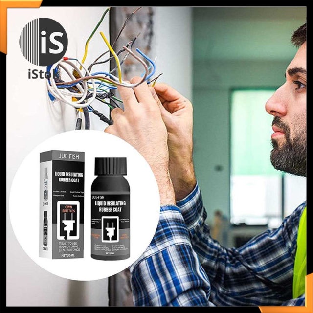 

JUE-FISH Lem Kabel Listrik Liquid Insulating Rubber Coat Glue 50ml - J208 - ISNEW