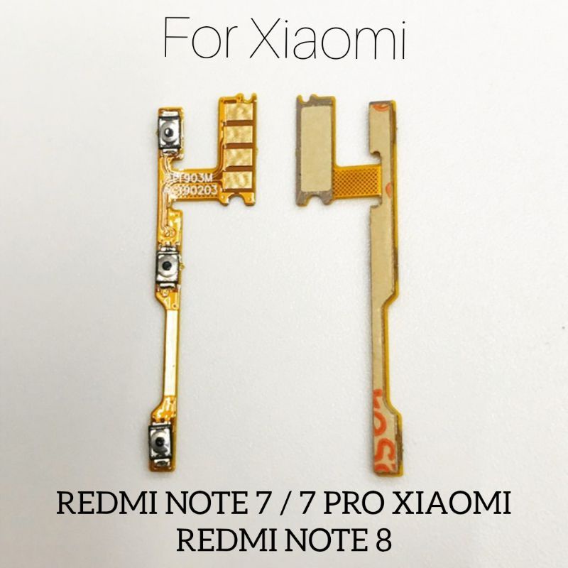 FLEXIBEL ON OFF VOLUME REDMI NOTE 7 7PRO REDMI NOTE 8 ORIGINAL TOMBOL ON OFF VOLUME