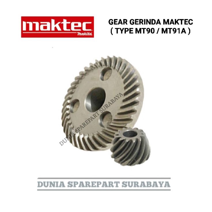 [KODE H6NNE] Gear MT90 / Ger Gir Gerinda MT 90 / MT91A / MT 91 A / Gigi Nanas Set Mesin Gurinda Tang