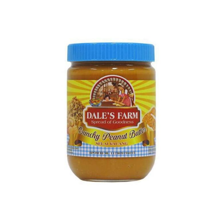 

Dales Farm Crunchy Peanut Butter Selai Kacang 500gr Best Seller