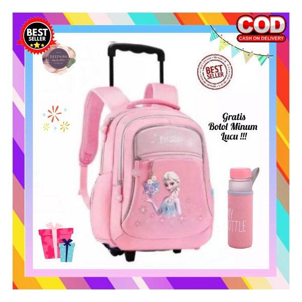 Tas Ransel Koper Sekolah Paud Trolly Tas Anak Kecil Ras Murah Ank Dorong Tas Trolley Anak Backpack C