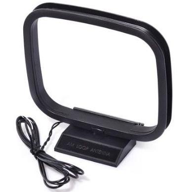 Sistem Penerima Sinyal Audio Radio Fm Am Loop Antena Indoor Rumah