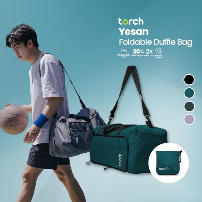 Torch Tas Jinjing Baju Olahraga Gym Lipat - Duffle Bag Travel Yesan