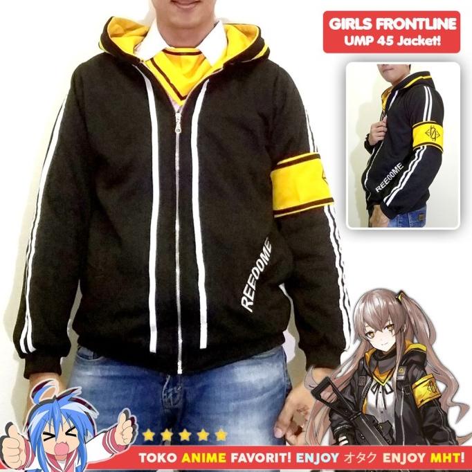 HOODIE DO249 - JAKET HOODIE GIRLS FRONTLINE UMP45 - KOSTUM ANIME COSPLAY EL09I09A82L