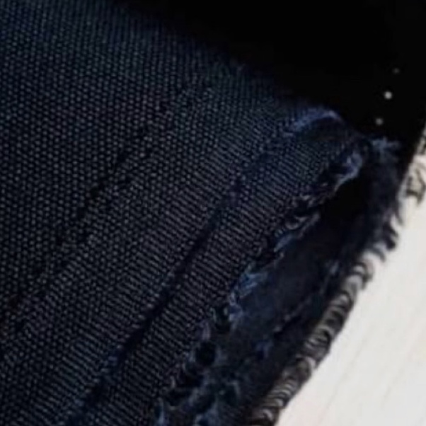 Kain KANVAS POLOS warna hitam {BZ.18Jn23ᴰ}
