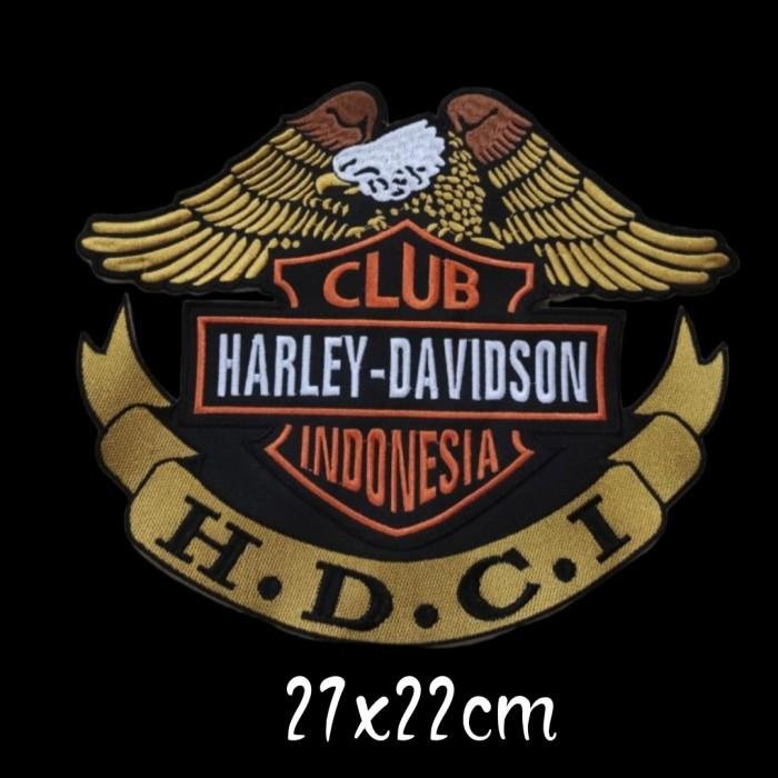 Terlaris Emblem Harley Davidson Bordir