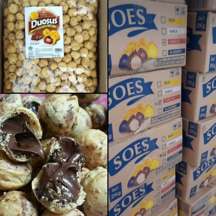 

Diskon | KI3 | [Kemasan 2kg] Duo Sus Coklat 2kg Duo Soes DuoSus Coklat Murah Kue Soes Kering - tokokurmamedan