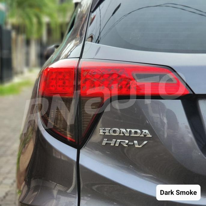 Stiker Smoke Lampu Belakang Tail Light Aksesoris Honda Hrv 2015 - 2021