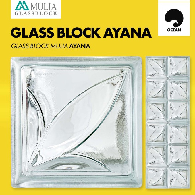 Best produk GLASS BLOCK DINDING MULIA / GLASS BLOK KACA RUMAH | AYANA KNJ