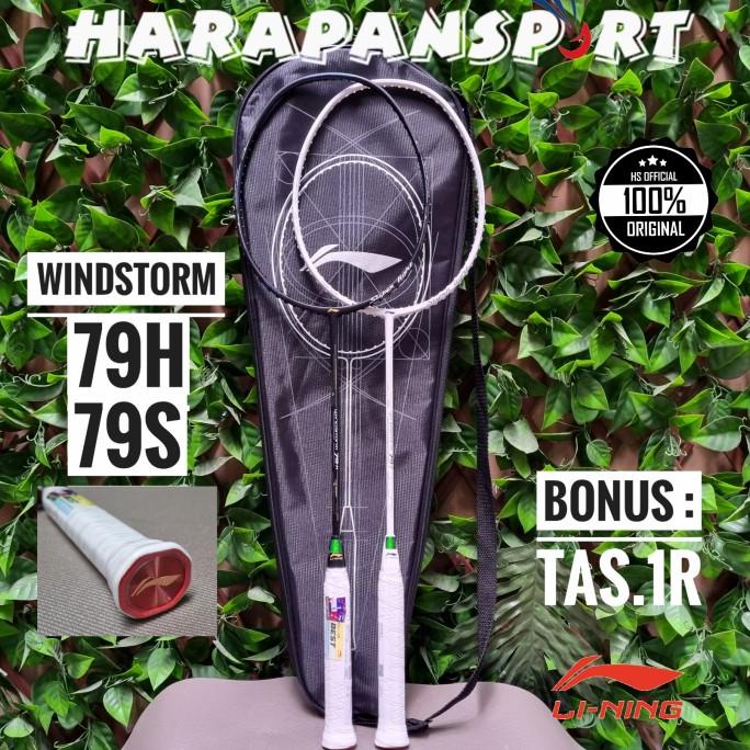 RAKET BADMINTON LINING WINDSTORM 79 79S 79H WS79 ORIGINAL