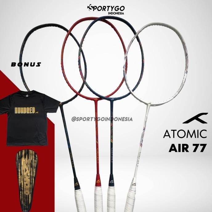 Raket Badminton HUNDRED ATOMIC AIR 77 Original / HNDRD