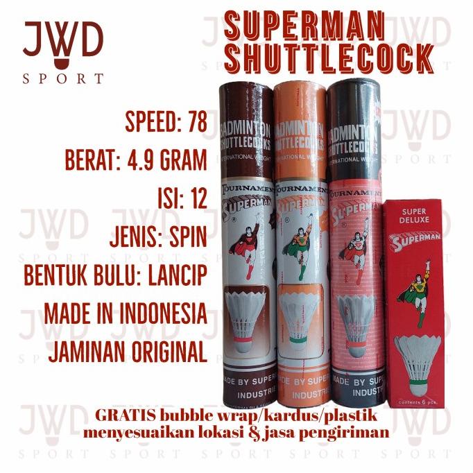 Shuttlecock / Kok Superman by Mido shuttlecocks industry