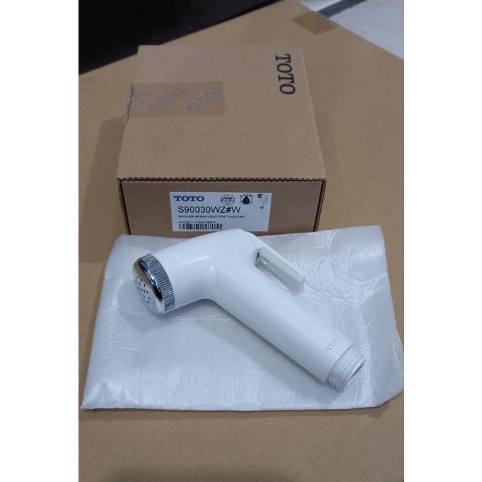 Kepala Shower Toilet / Jet Spray Cebok TOTO S90030WZ putih S90030WZ#W