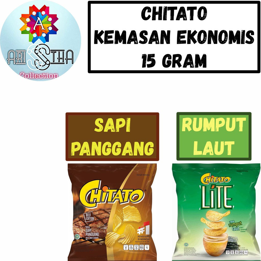 

Chitato Sapi Kemasan Ekonomis 15 Gram