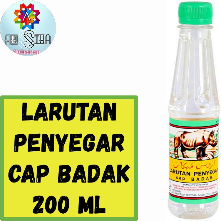 

Larutan Penyegar Cap Badak Botol 200 ml