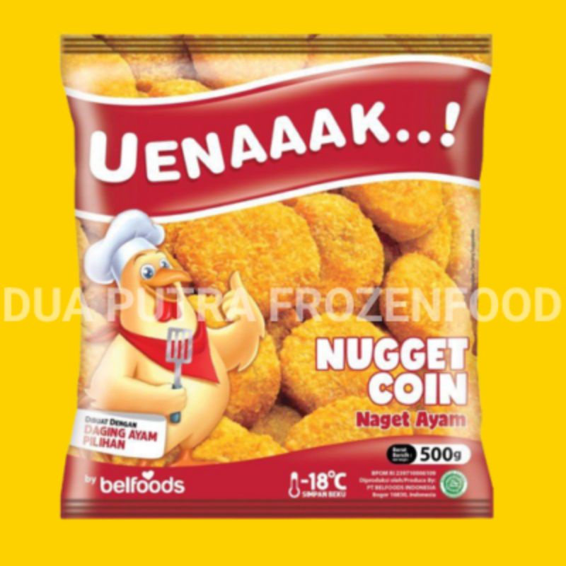 

belfoods nugget uenak ayam 500gr
