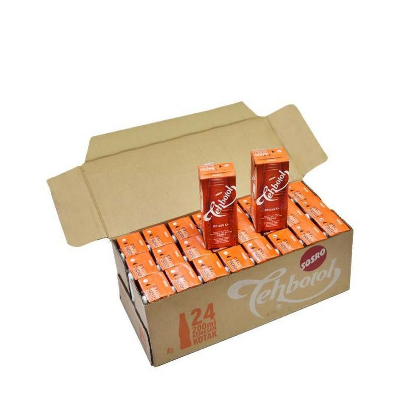 

Teh botol kotak Sosro 24 x 200ml Best Seller