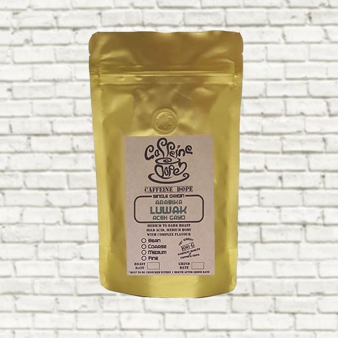 

Kopi Arabika Luwak 100 Gr Single Origin - Bean/Biji & Ground/Bubuk Best Seller