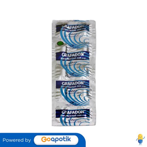 GRAFADON 500 MG STRIP 10 KAPLET