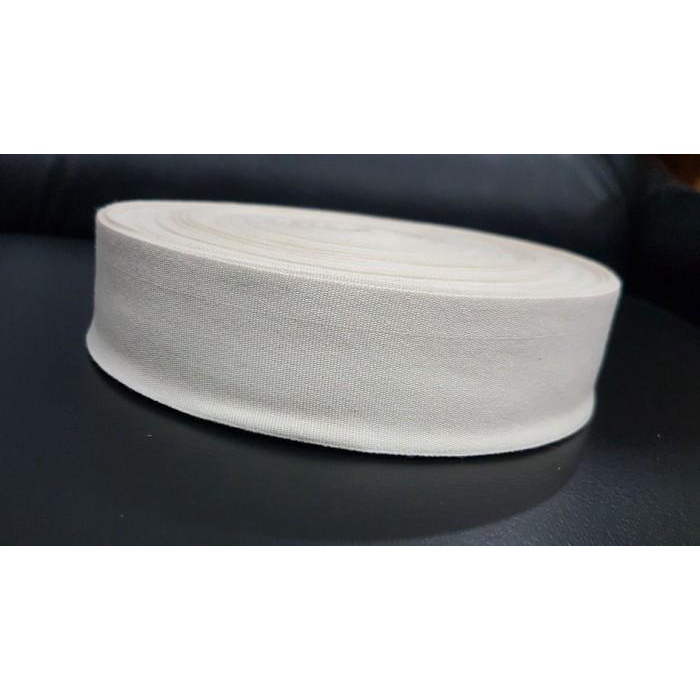 Kainko Label Katun Polos / Pita Katun Polos / Webbing Tape Katun 4 Cm