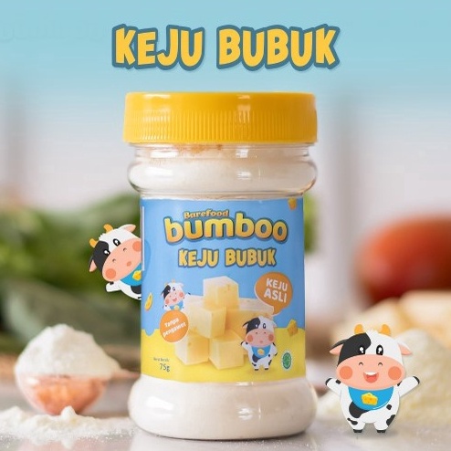 

9.9 BRANDS FESTIVAL BUMBOO Keju Bubuk Asli - Keju MPASI Anak - Sumber Lemak & Protein - Keju Cheddar Australia - Tanpa Pengawet - No MSG - Bahan alami
