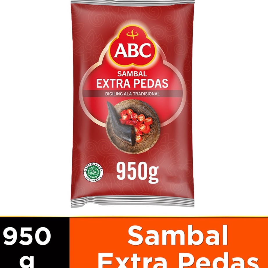 

Big Sale ABC Saus Sambal Extra Pedas 950 g Dijual Murah