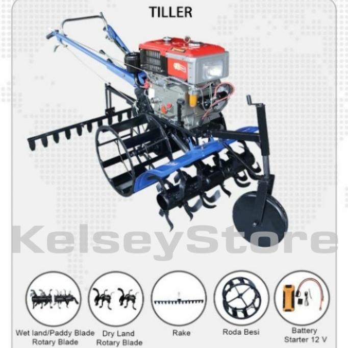 Cultivator Traktor Bajak Sawah Firman Ftl1000Pde / Tiller Ftl 1000 Pde | Termurah